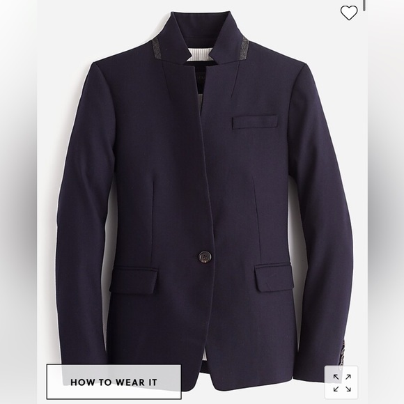 JCrew Regent Blazer in Navy - Picture 1 of 4